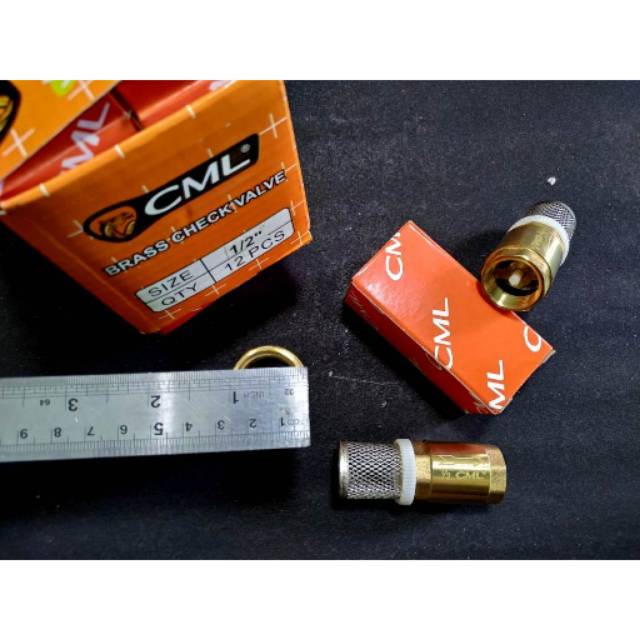 Klep kuningan 1/2&quot; / Brass Check Value