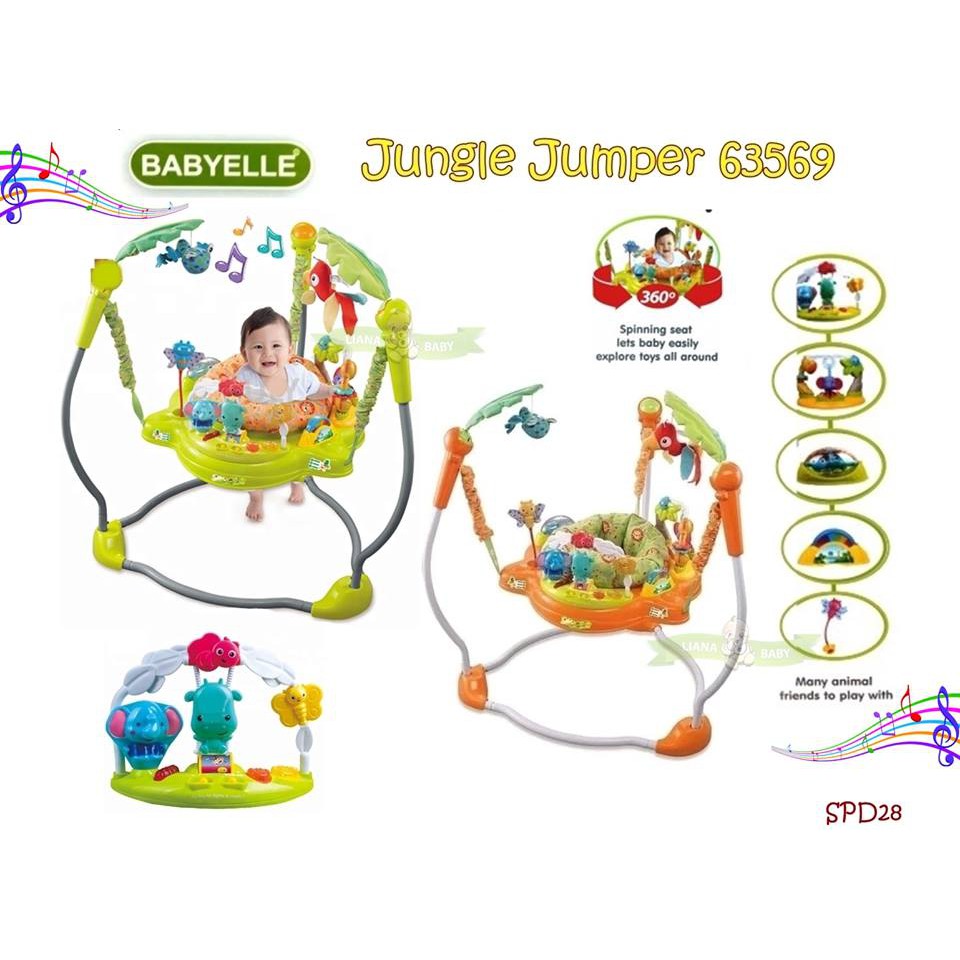 SPD28 MAINAN BAYI BABYELLE JUNGLE JUMPER 63569 / JOMPEROO BOUNCE BABYELLE / JUMPERO BAYI