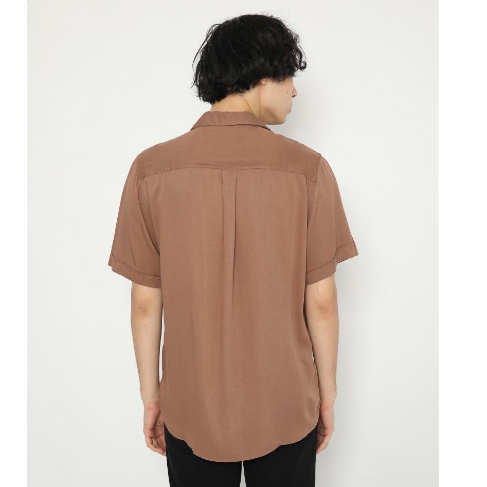 MALL  Erigo Short Shirt Orville Brown ,.