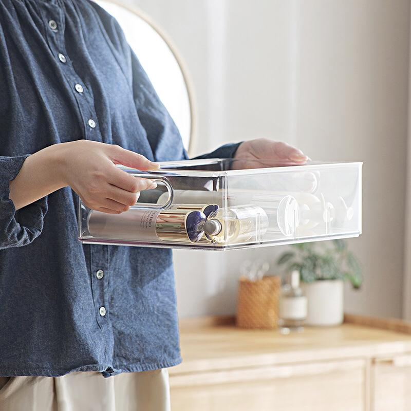 Basic Clear Drawer Storage Organiser