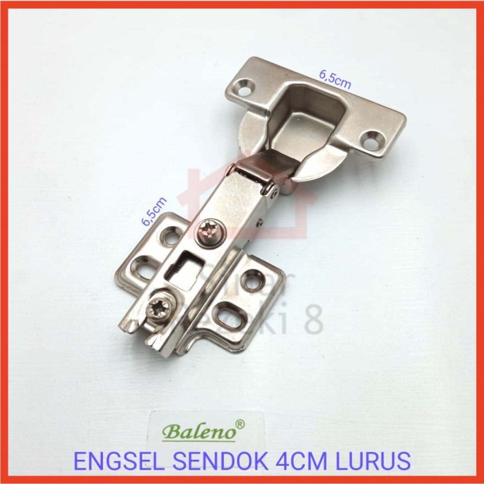 Engsel Sendok 4 cm Baleno / 40 mm Profile Profil Aluminium Pintu Lemari Tebal