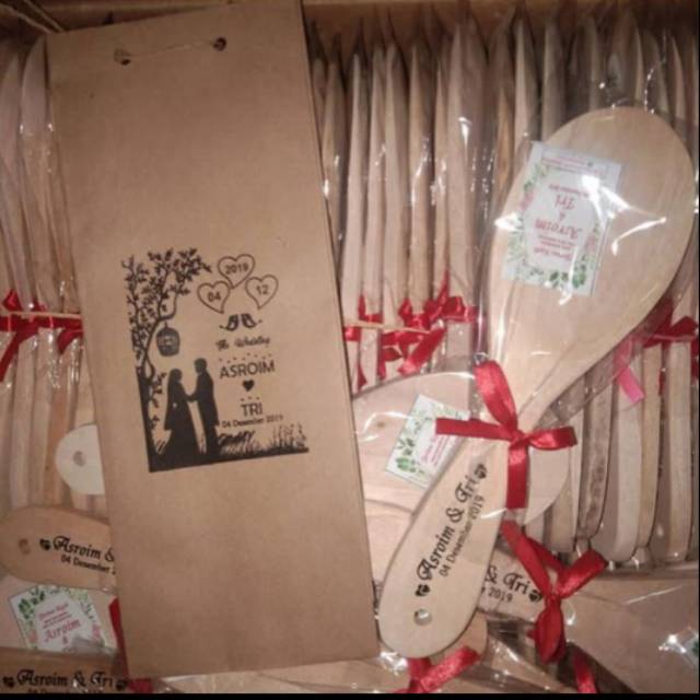 

Souvenir centong+paper bag