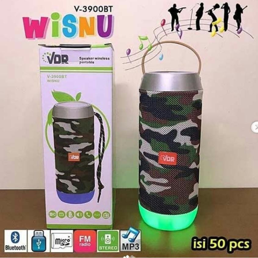 Jual  Speaker Digital VDR V-3900BT WISNU Bluetooth, USB, TF, MP3, FM Murah