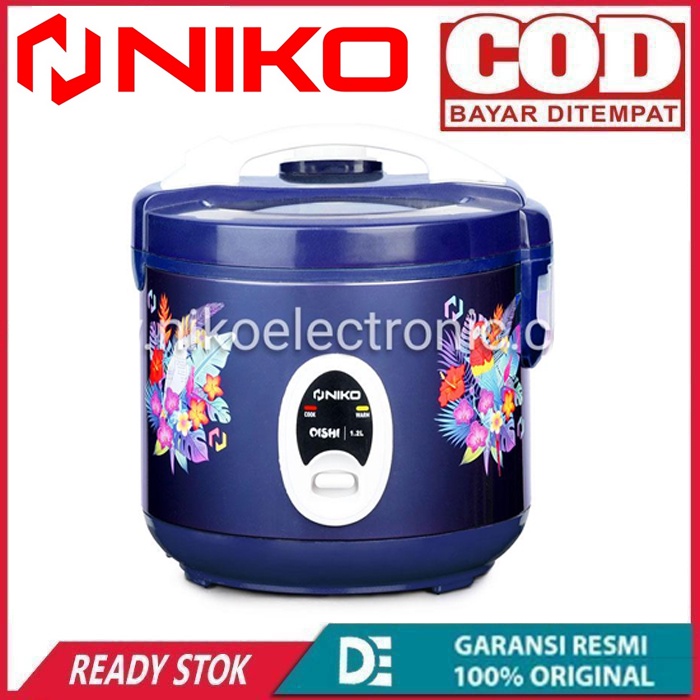 Rice Cooker Penanak Nasi 1,2 Liter NIKO Oiszi Amazon Magic Com Kecil