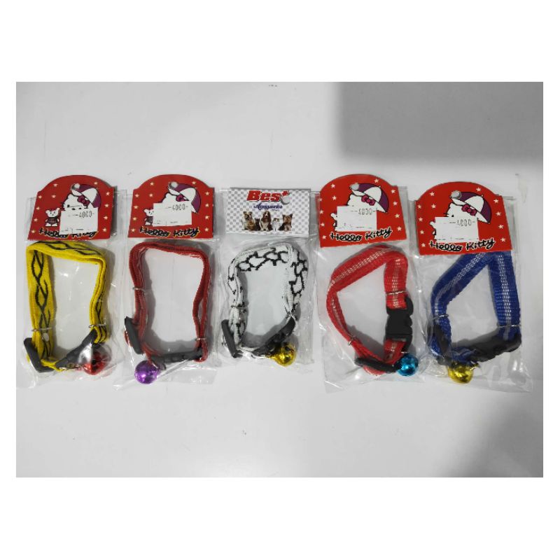 Kalung Best Motif kucing anjing (warna motif random)