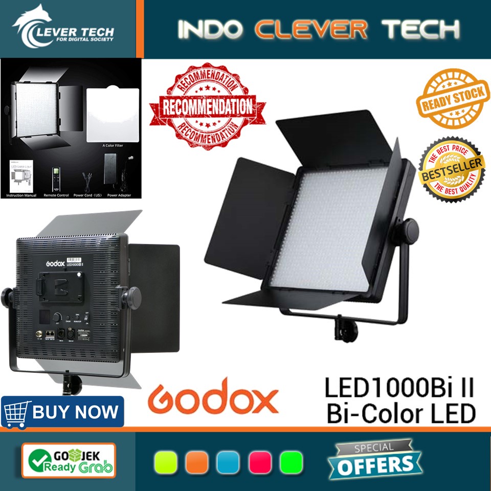 Godox LED 1000Bi II 1000 Bi II Bi-Color LED Video Light