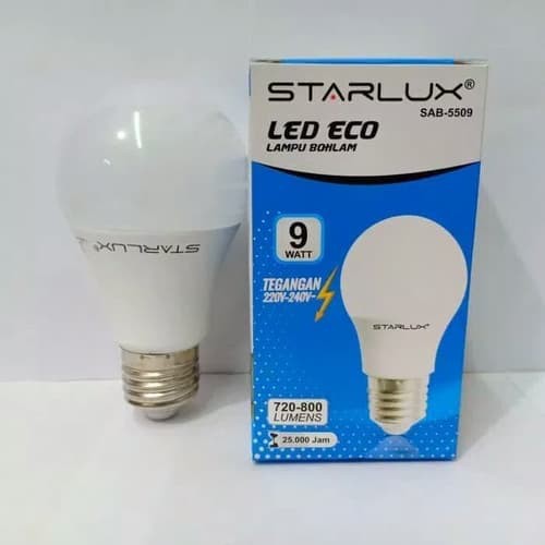 LAMPU  LED  9 WATT STARLUX ECO