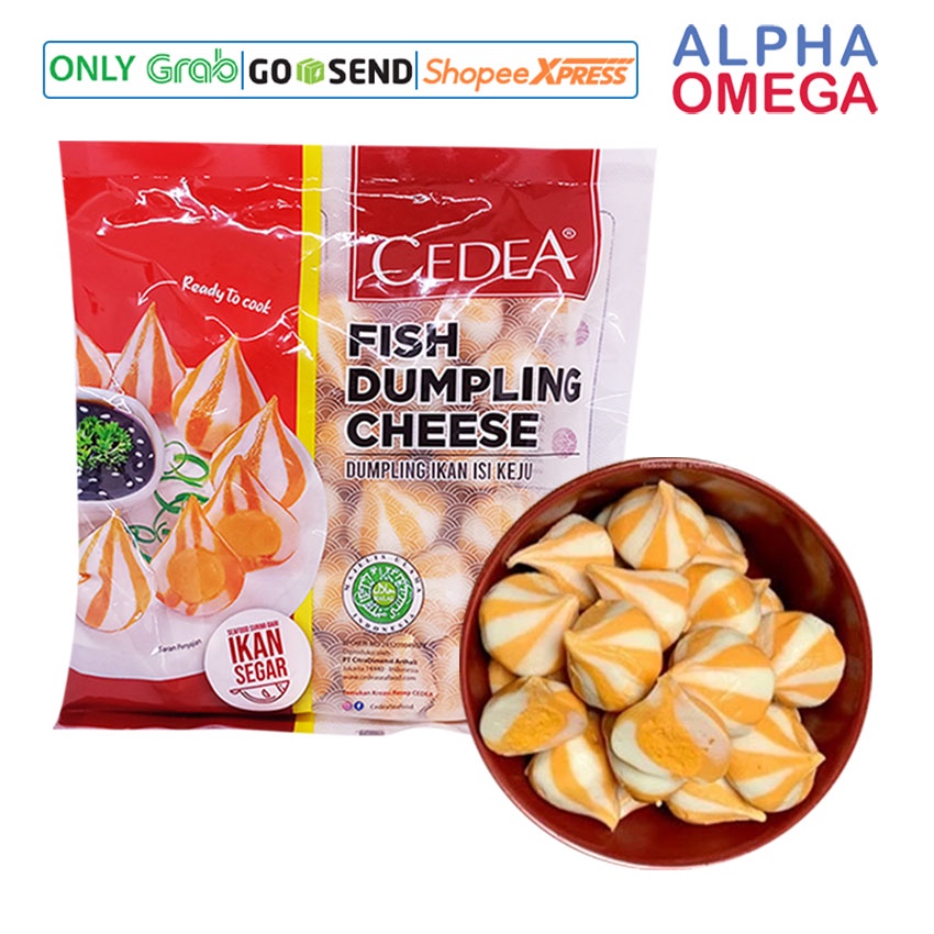 

CEDEA FISH DUMPLING CHEESE 500 GRAM - IKAN BEKU OLAHAN FROZEN FOOD