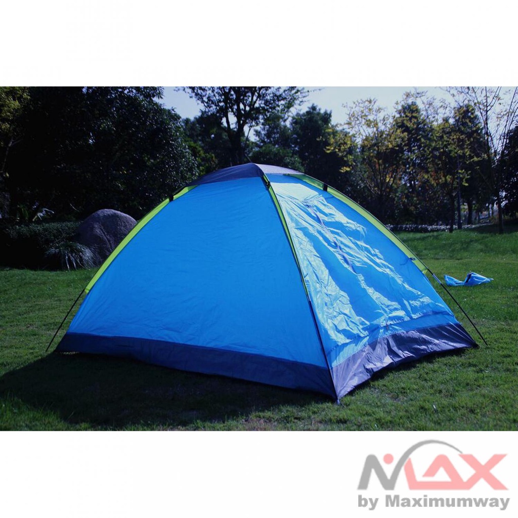 Double Layer Door Camping Tent / Tenda Camping - ZP32750 Warna Biru