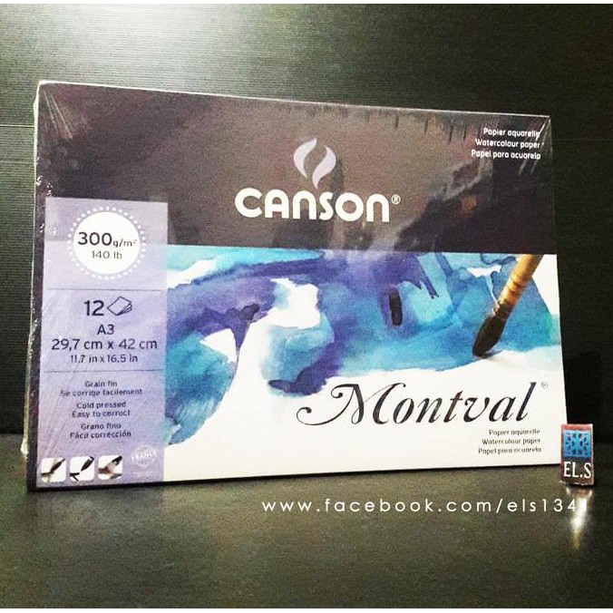 

Ilarisl Canson Montval Aquarelle A3