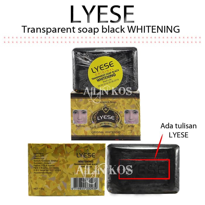 LYESE / LYESSE SOAP / SABUN