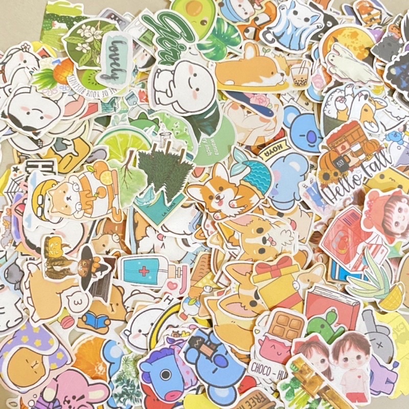 

[ 1 PCS ] Stiker Estetik / Sticker Aesthetic / Sticker Kawaii / Sticker Lucu