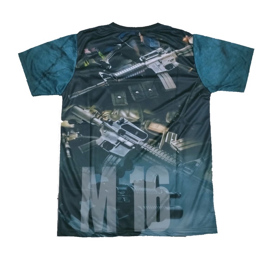 Kaos Jersey M-16 Fullprint