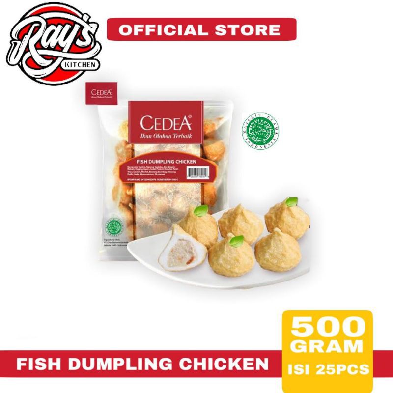 

Cedea Fish Dumpling Chicken 500Gr 100% Original Shabu Shabu