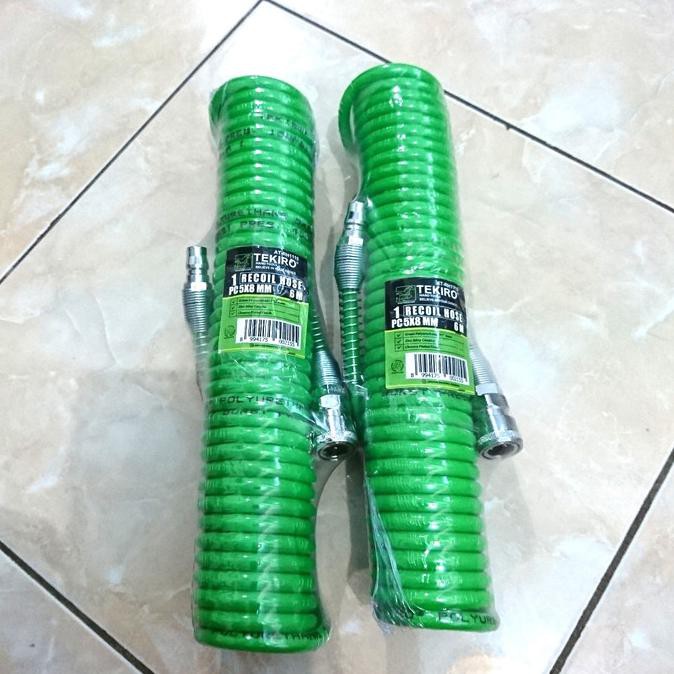 selang kompresor Tekiro / selang spiral kompresor Tekiro 6 meter
