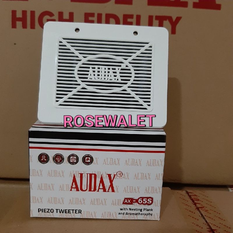 AUDAX AX 65 S PUTIH TWEETER WALET ORIGINAL