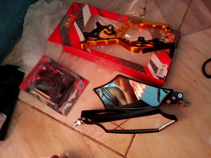 Gantungan Barang Cabang 2 Motor