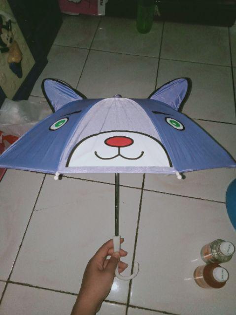 234 / Payung Model Tanduk Mini Lipat Anak / Umbrella Mini Kuping Karakter