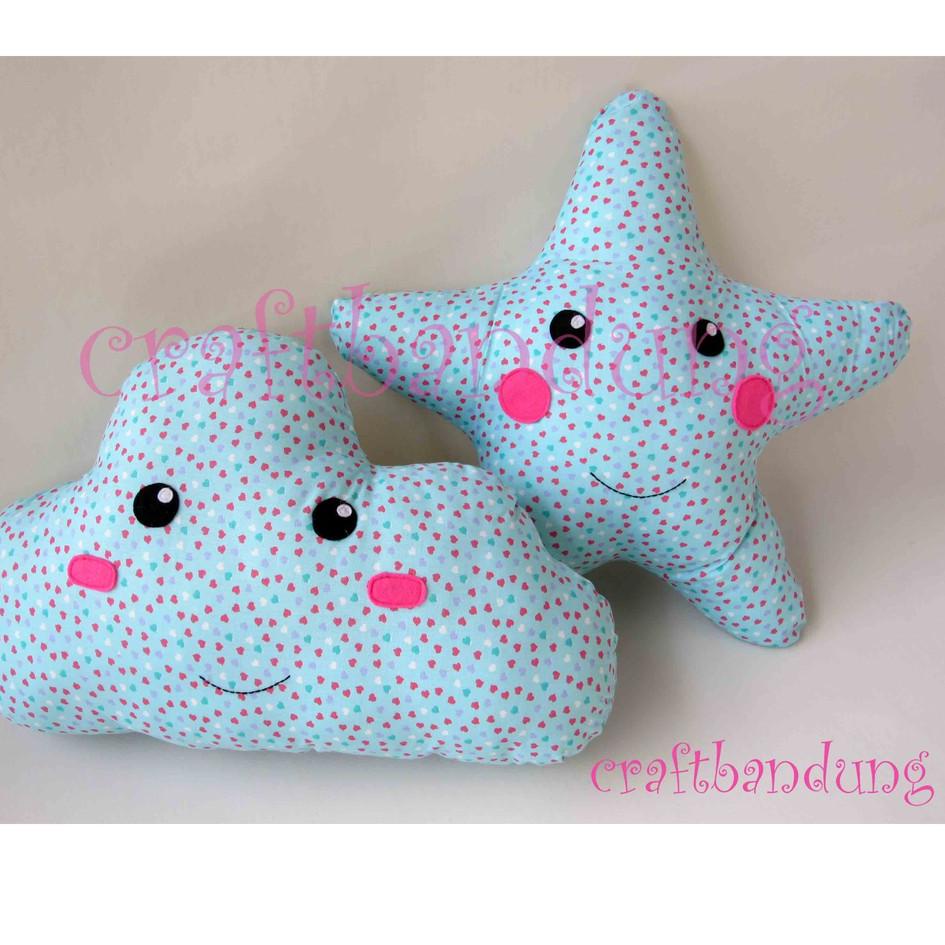 Pasti Terjamin Paket Bantal Bintang Bantal Awan Shopee Indonesia