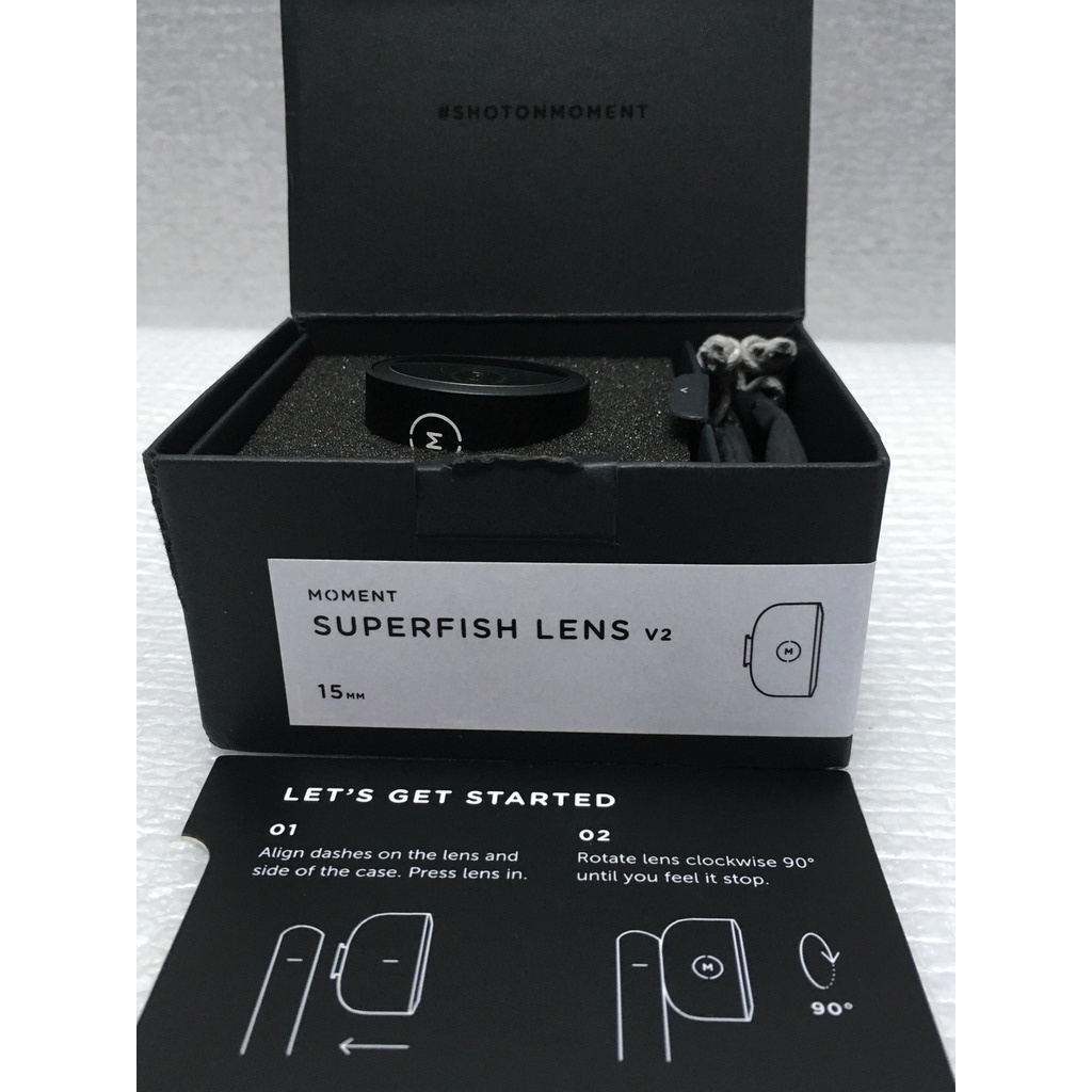 Lensa Superfish 15mm Moment for iPhone, Samsung Galaxy, Google Pixel