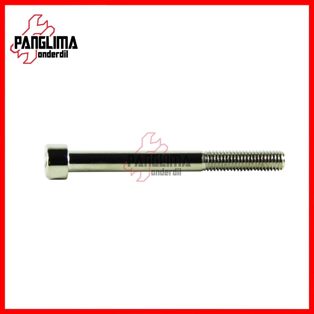 Baut L-L6 M8x80-8x80-M 8 x 80 Kunci-K 6 P-Pitch 1.25 Baud-Bolt