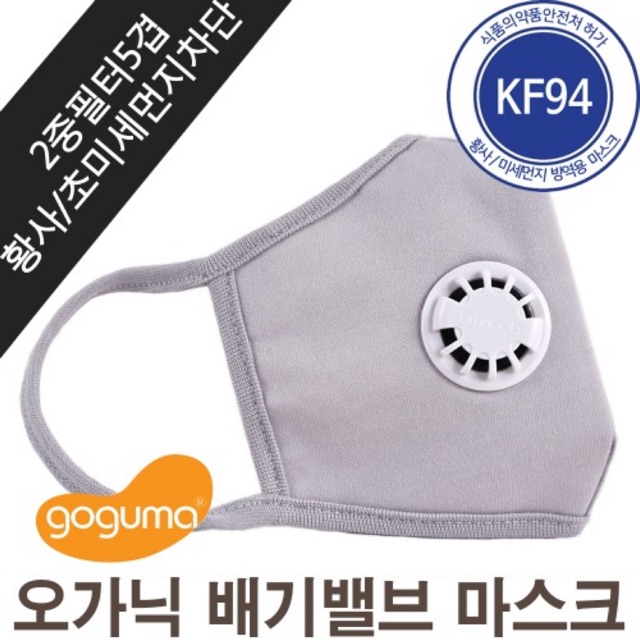 Goguma Mask- Masker Anak KF 94 5 layer nano filter size M