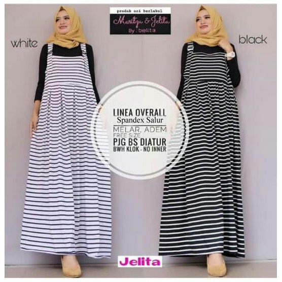 Dress Muslim Wanita SFS Linea Overall