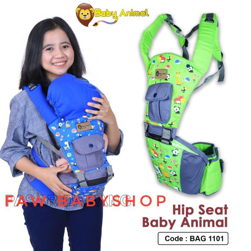 Gendongan Hipseat Bayi Baby Animal BAG 1101/ series Hamster BAT 1101