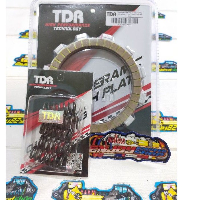 Paket Set Kampas Kopling plus Per Kopling Tdr Satria Fu 150 &amp; Gsx 150