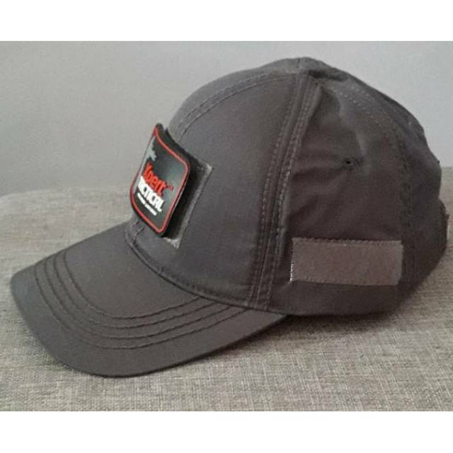 TOPI XPERT TACTICAL - TOPI XPERT TACTICAL VELCRO ABU