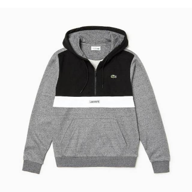 lacoste sport half zip