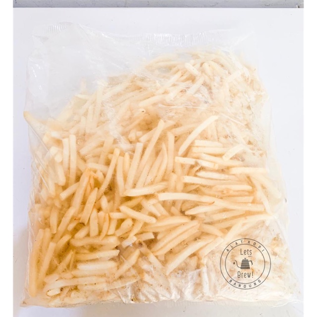 

French Fries Kentang goreng Shoestring kemasan 2,5kg Kentang yg dipakai resto siap saji