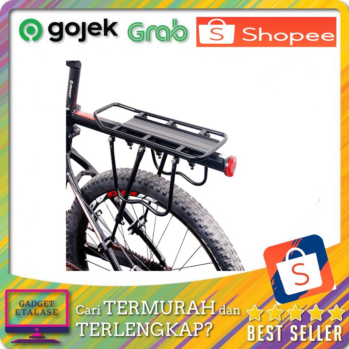 Bayar di Tempat Boncengan Belakang Sepeda Gunung MTB DEEMOUNT Luggage Carrier Rear Rack - RCK-103