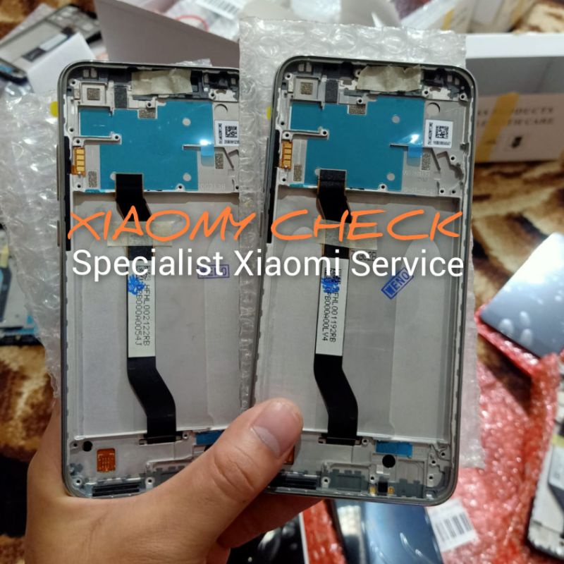 [ CHECK.ID ] LCD + FRAME REDMI NOTE 8 SERVICE PRODUCT