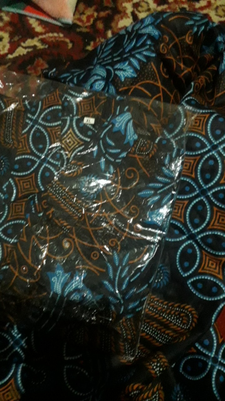 Hem Anak Dan Ayah  Batik Pria Seragam