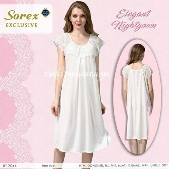 BAJU LINGERIE MODEL PANJANG DARI SOREX 7044 1 PCS