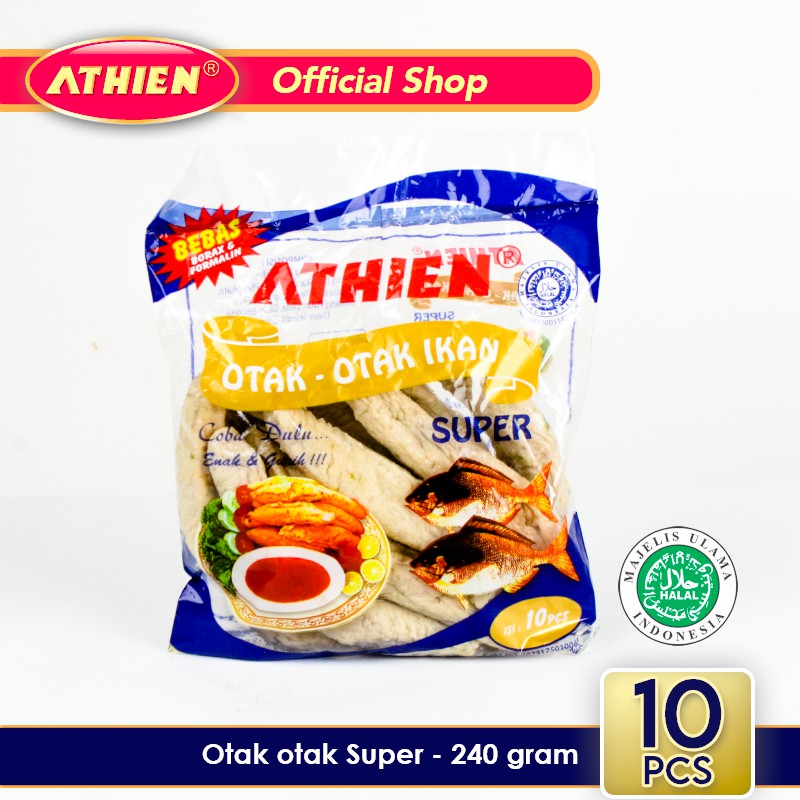 

Athien - Otak-otak Goreng Super Ikan Asli Belitung / 240 gram