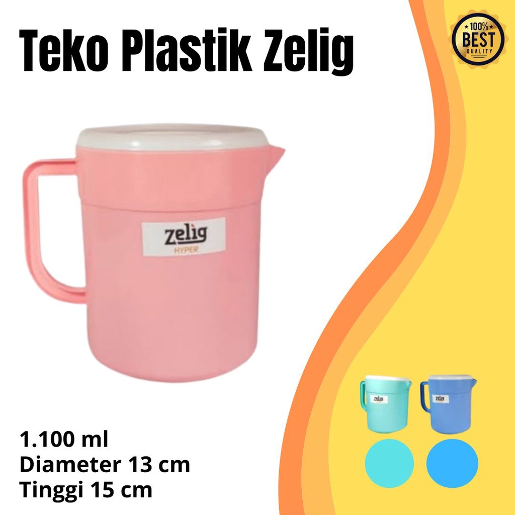 Teko Plastik Zelig 1100ml Teko Plastik Sunrise Eskan Mini Teko Mini Escan Eskan Pocong Wadah Air Wat