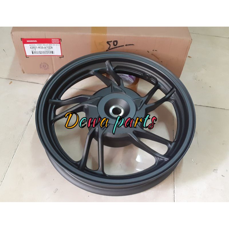 velg peleg belakang vario 150 new led sein pisah 42601K59A70ZA 42650K59A70ZA. original ahm