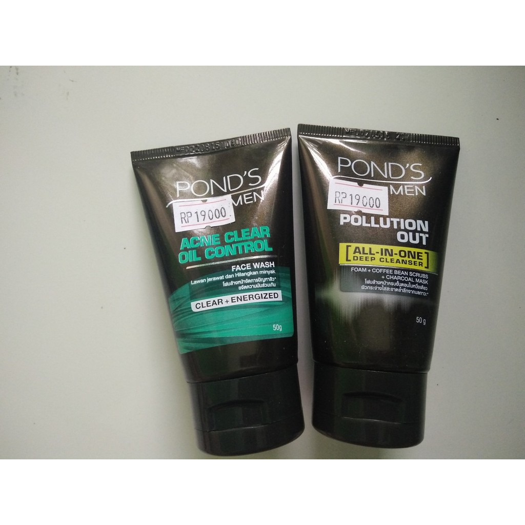 Ponds facial foam mens