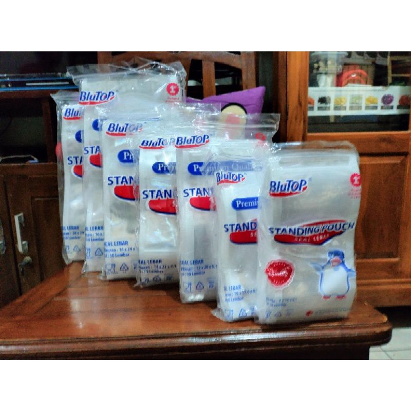 Standing Pouch Double Seal Premium | 9x15 10x17 12x20 14x22 16x24 16x32 20x29 20x35 |