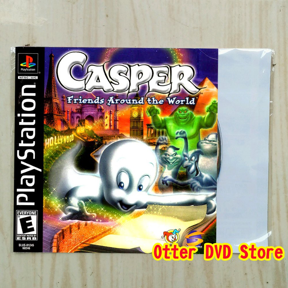 Kaset CD Game Ps1 Ps 1 Casper - Friends Around the World