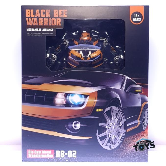 Mechanical Alliance BB-02 Wasp Warrior Bumblebee Black Transformers