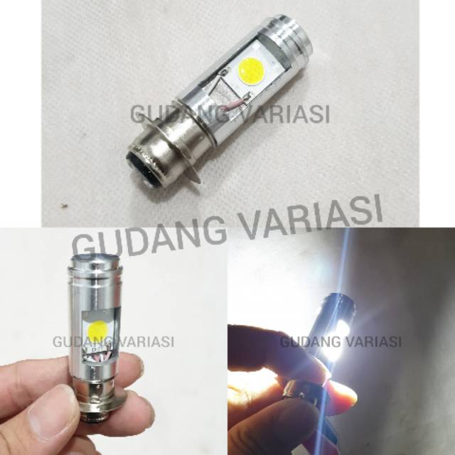 Lampu depan led bebek Matic h6 Ac Dc Universal Beat vario scoopy mio jupiter