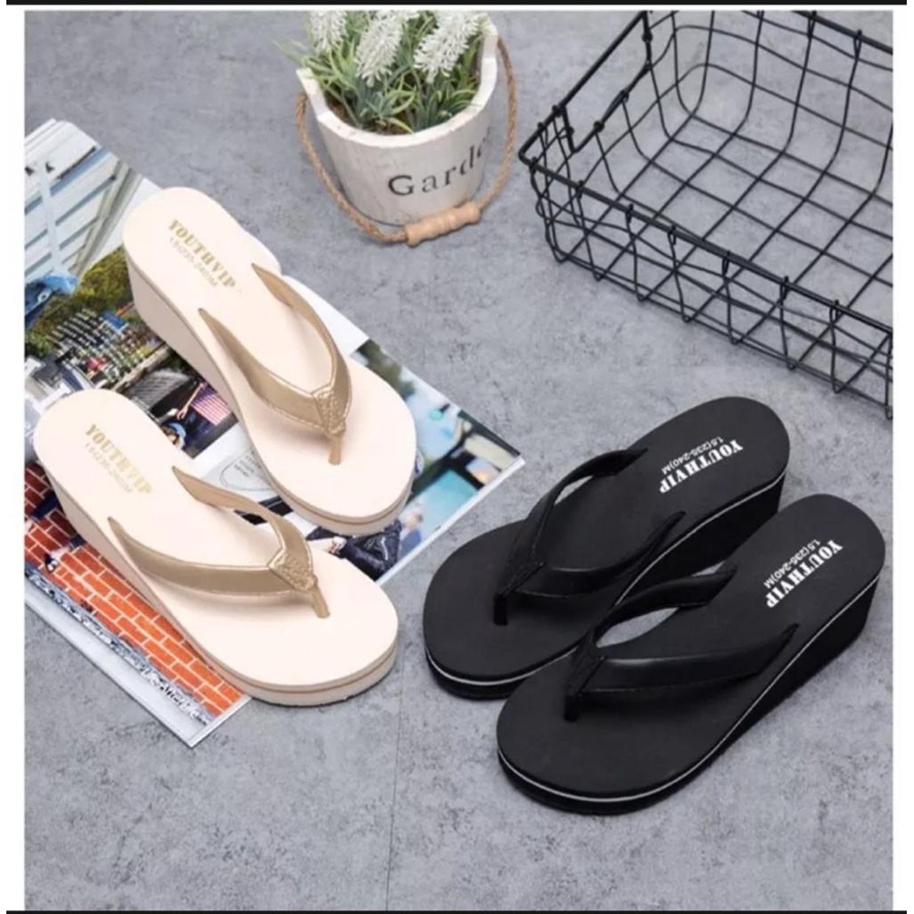 SANDAL WANITA WEDGES YOUTH NEW