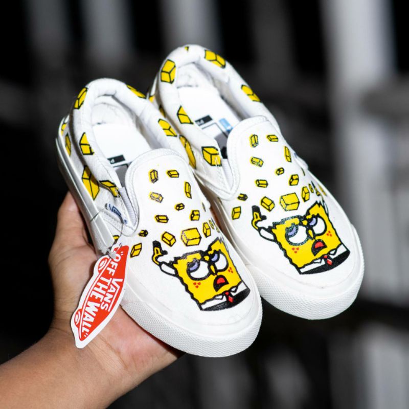 sepatu anak gambar spongebob vans