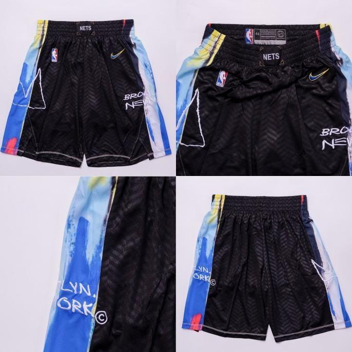 algifaruu - Celana Basket Swingman NBA Brooklyn Nets City Edition - S