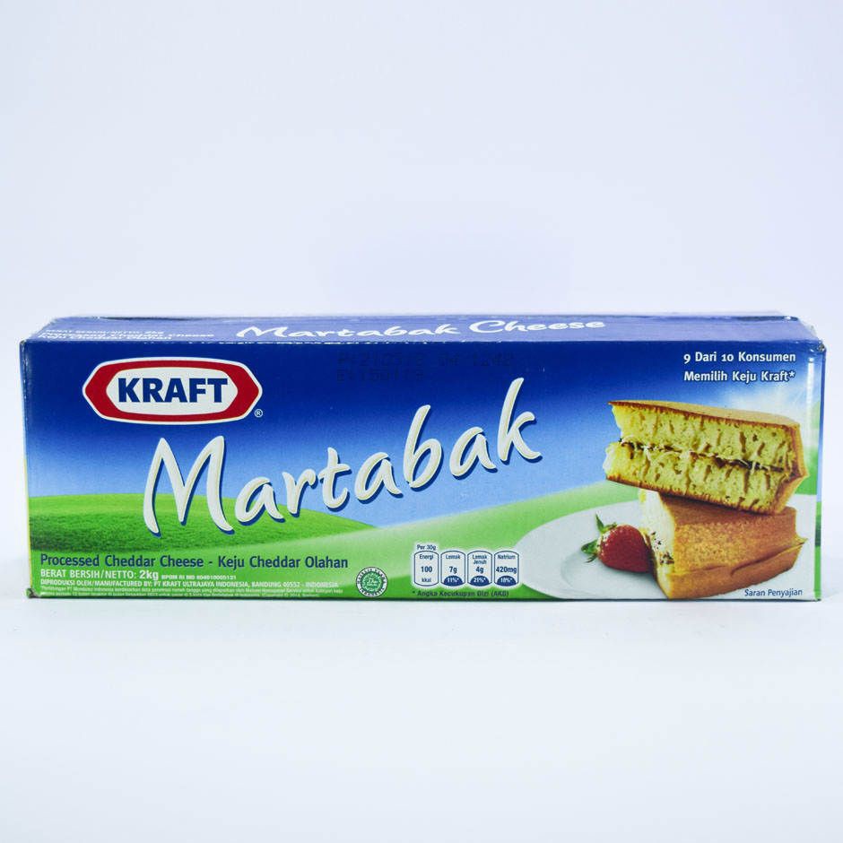 

Kraft Martabak Keju Cheddar Cheese 2kg