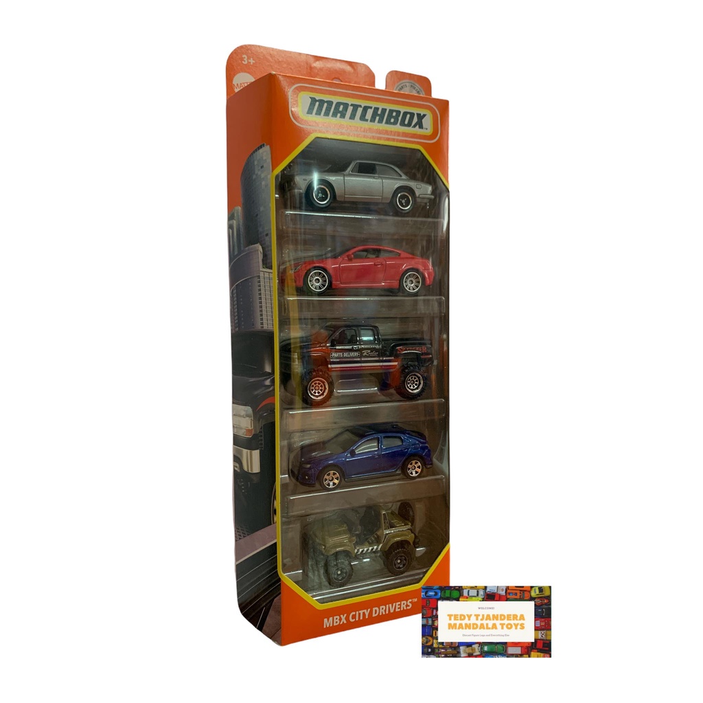 Jual Matchbox Cars 5 Pack/Isi 5 City 