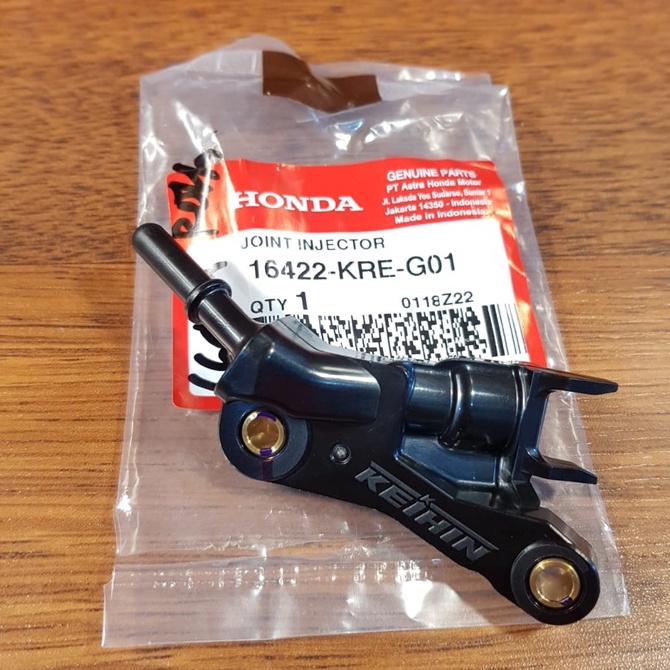 JOINT INJECTOR DUDUKAN INJEKTOR CRF150 16422KREG01 PENGHUBUNG SELANG INJEKSI KE TANGKI - ORIGINAL HO